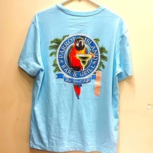 NWT Caribbean parrot island bar and grill shirt